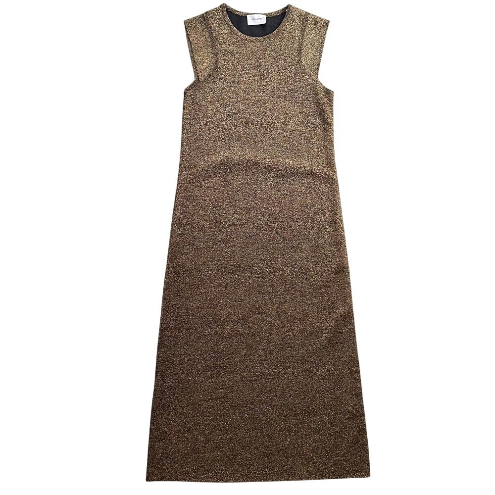 St. John Plaited Jersey Knit Dress - Size‎ Medium
